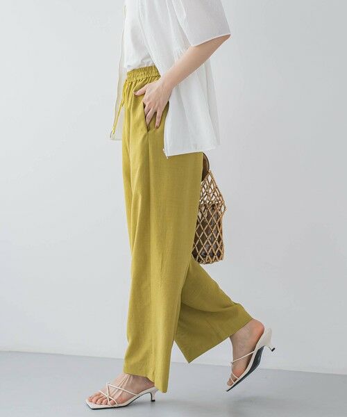 Droite lautreamont / ドロワットロートレアモン その他パンツ | タンブラーブッチャーイージーパンツ≪手洗い可能≫ | 詳細21