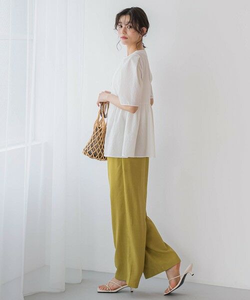 Droite lautreamont / ドロワットロートレアモン その他パンツ | タンブラーブッチャーイージーパンツ≪手洗い可能≫ | 詳細23