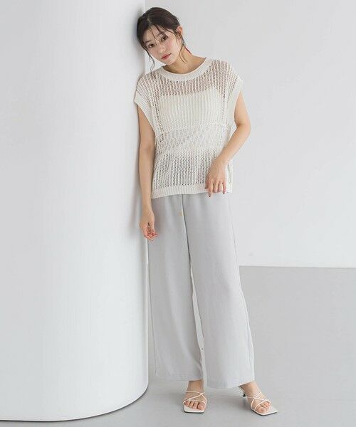 Droite lautreamont / ドロワットロートレアモン その他パンツ | タンブラーブッチャーイージーパンツ≪手洗い可能≫ | 詳細29