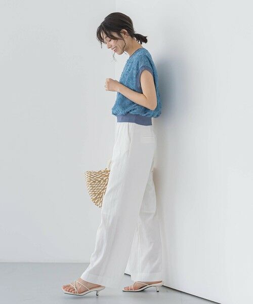 Droite lautreamont / ドロワットロートレアモン その他パンツ | オックスニドムタンブラーパンツ≪洗濯機で洗える≫ | 詳細2