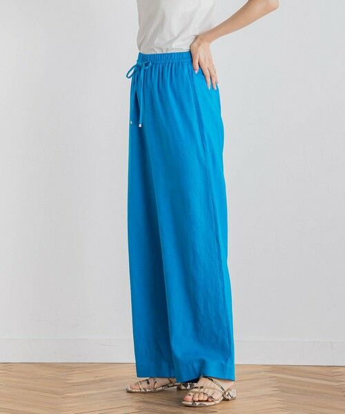 Droite lautreamont / ドロワットロートレアモン その他パンツ | レーヨン麻ポプリンパンツ≪手洗い可能≫ | 詳細4