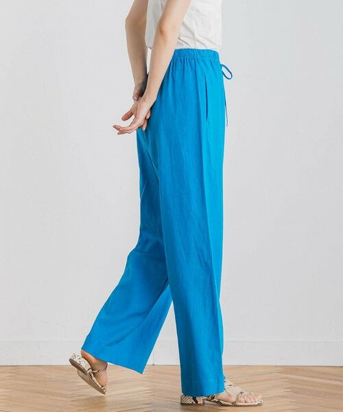 Droite lautreamont / ドロワットロートレアモン その他パンツ | レーヨン麻ポプリンパンツ≪手洗い可能≫ | 詳細6