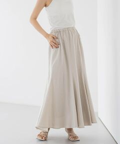 【新品】 LAUTREAMONT ホワイト ひざ丈スカート 38 Droite lautreamont / ドロワットロートレアモン （レディース