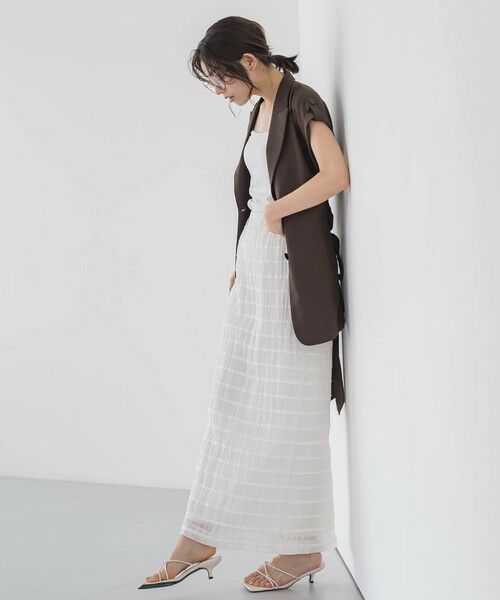 Droite lautreamont / ドロワットロートレアモン ミニ・ひざ丈スカート | ダンス×ダンス×タックスカート≪洗濯機で洗える≫ | 詳細2