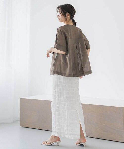 Droite lautreamont / ドロワットロートレアモン ミニ・ひざ丈スカート | ダンス×ダンス×タックスカート≪洗濯機で洗える≫ | 詳細17