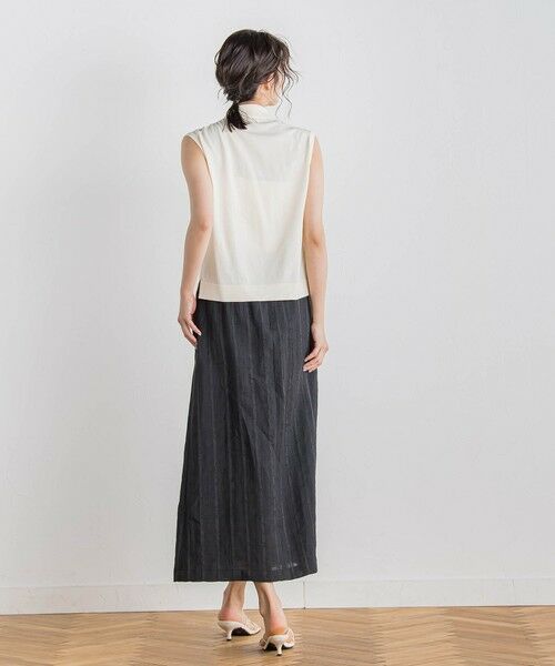 Droite lautreamont / ドロワットロートレアモン ニット・セーター | ポロ襟ノースリーブニット≪手洗い可能≫ | 詳細9