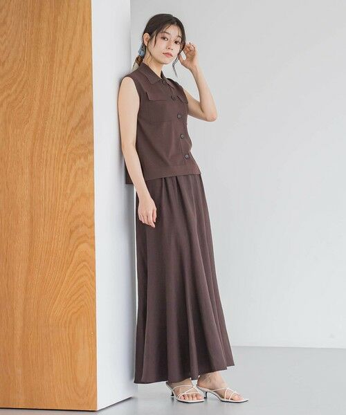 Droite lautreamont / ドロワットロートレアモン ニット・セーター | ポロ襟ノースリーブニット≪手洗い可能≫ | 詳細12