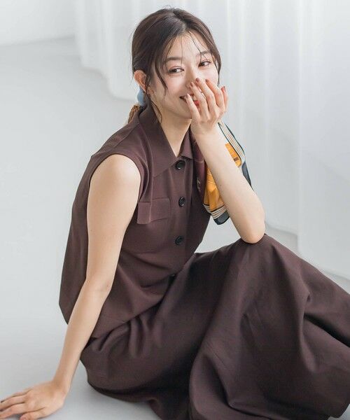 Droite lautreamont / ドロワットロートレアモン ニット・セーター | ポロ襟ノースリーブニット≪手洗い可能≫ | 詳細19