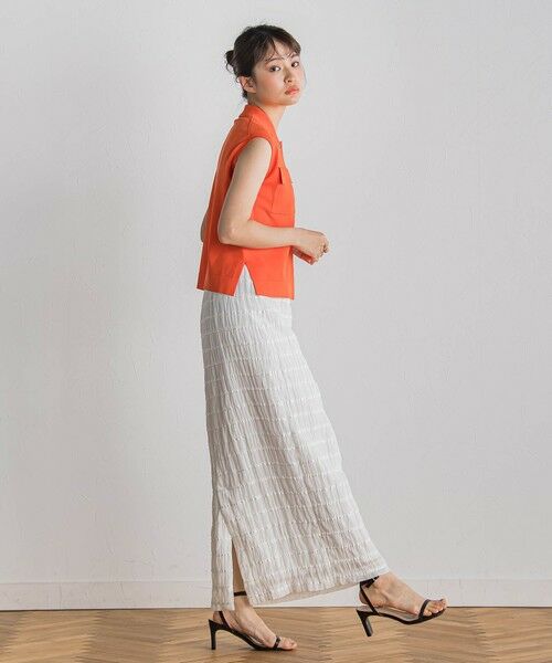 Droite lautreamont / ドロワットロートレアモン ニット・セーター | ポロ襟ノースリーブニット≪手洗い可能≫ | 詳細23