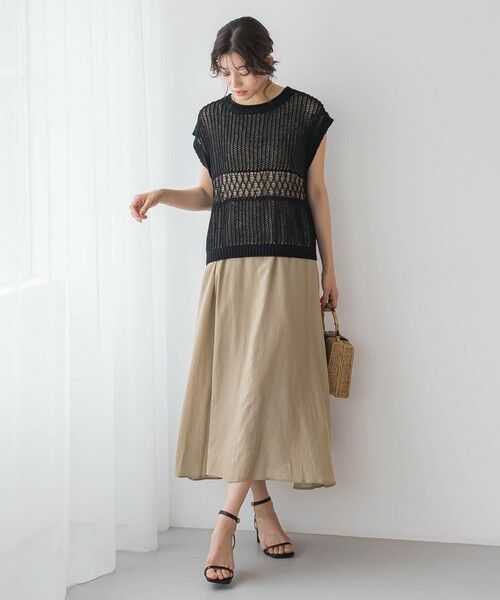 Droite lautreamont / ドロワットロートレアモン ニット・セーター | メッシュニットベスト≪手洗い可能≫ | 詳細20