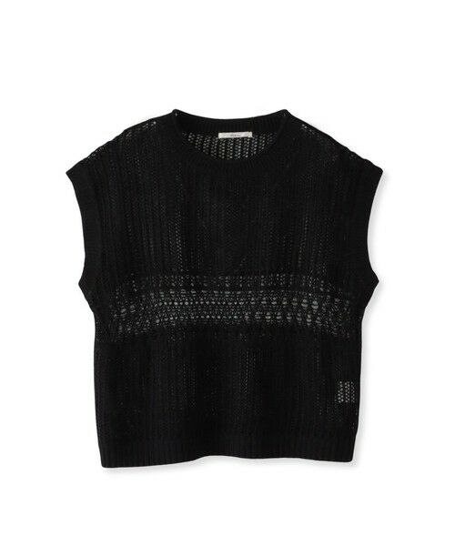 Droite lautreamont / ドロワットロートレアモン ニット・セーター | メッシュニットベスト≪手洗い可能≫ | 詳細28