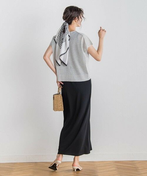 Droite lautreamont / ドロワットロートレアモン ニット・セーター | ラメフレンチスリーブプルオーバー≪手洗い可能≫ | 詳細3