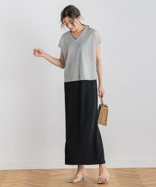 Droite lautreamont / ドロワットロートレアモン ニット・セーター | ラメフレンチスリーブプルオーバー≪手洗い可能≫ | 詳細4