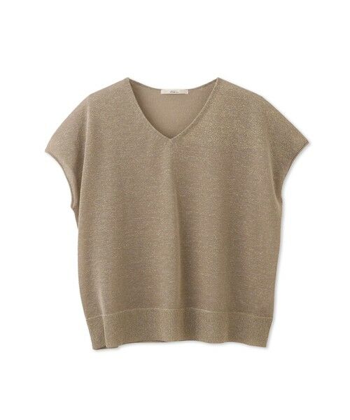 Droite lautreamont / ドロワットロートレアモン ニット・セーター | ラメフレンチスリーブプルオーバー≪手洗い可能≫ | 詳細18