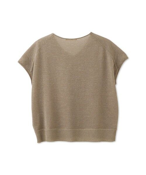 Droite lautreamont / ドロワットロートレアモン ニット・セーター | ラメフレンチスリーブプルオーバー≪手洗い可能≫ | 詳細19