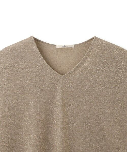 Droite lautreamont / ドロワットロートレアモン ニット・セーター | ラメフレンチスリーブプルオーバー≪手洗い可能≫ | 詳細20