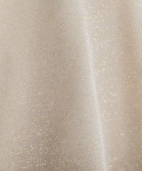 Droite lautreamont / ドロワットロートレアモン ニット・セーター | ラメフレンチスリーブプルオーバー≪手洗い可能≫ | 詳細17