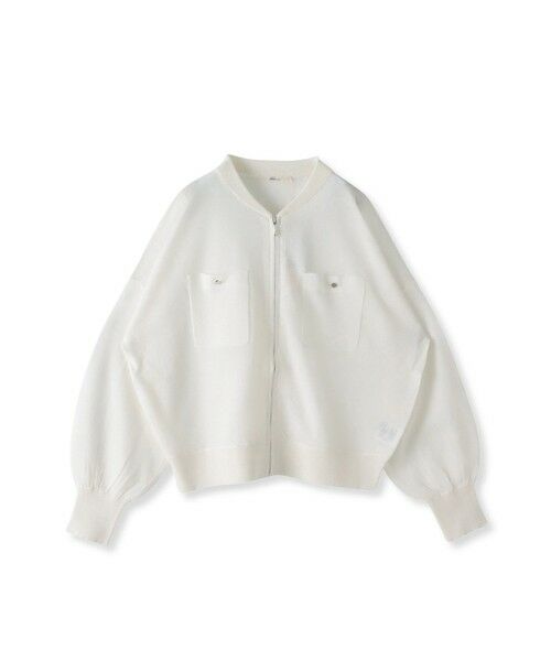 Droite lautreamont / ドロワットロートレアモン ニット・セーター | シアーZIPブルゾン≪手洗い可能≫ | 詳細11