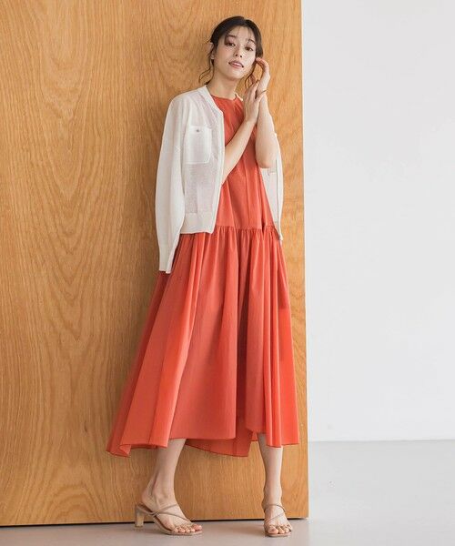 Droite lautreamont / ドロワットロートレアモン ニット・セーター | シアーZIPブルゾン≪手洗い可能≫ | 詳細4