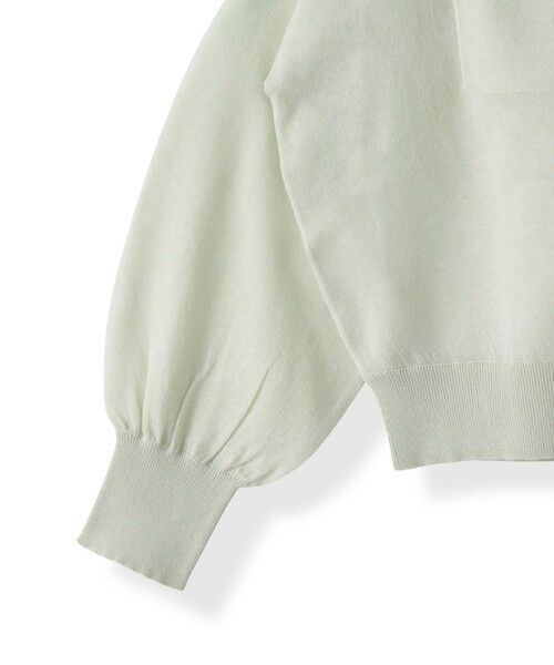 Droite lautreamont / ドロワットロートレアモン ニット・セーター | シアーZIPブルゾン≪手洗い可能≫ | 詳細26