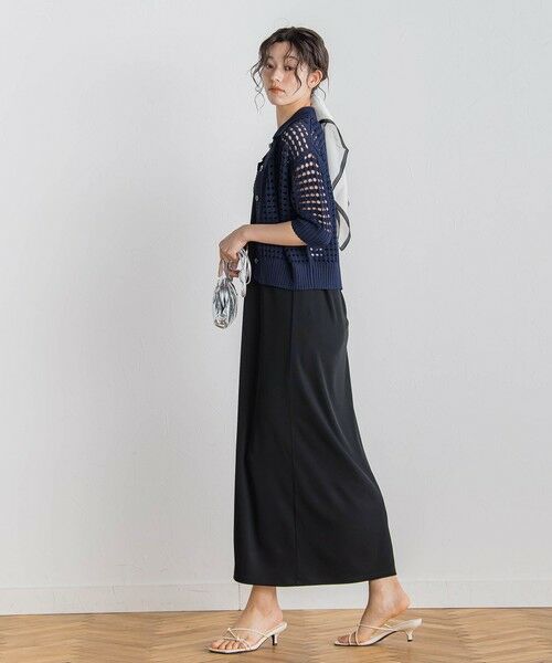 Droite lautreamont / ドロワットロートレアモン ニット・セーター | 襟付きメッシュニット≪手洗い可能≫ | 詳細10