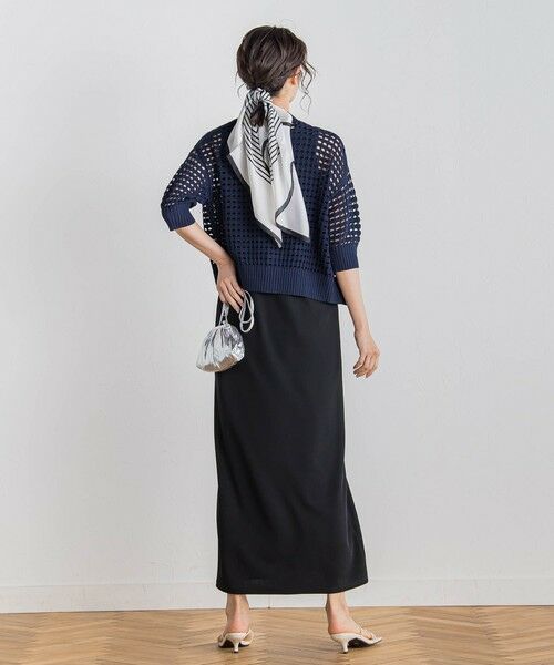 Droite lautreamont / ドロワットロートレアモン ニット・セーター | 襟付きメッシュニット≪手洗い可能≫ | 詳細11