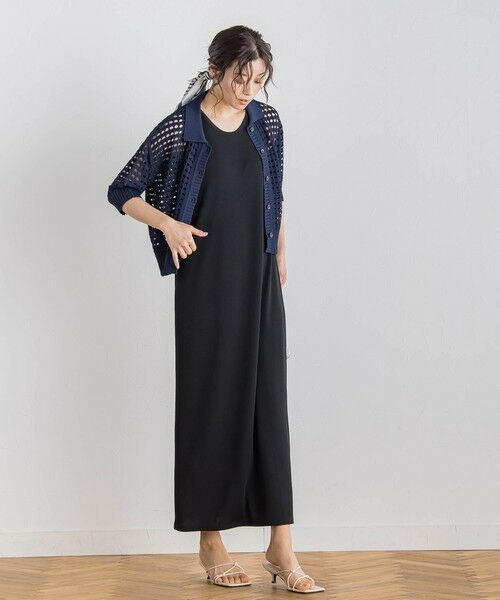 Droite lautreamont / ドロワットロートレアモン ニット・セーター | 襟付きメッシュニット≪手洗い可能≫ | 詳細12