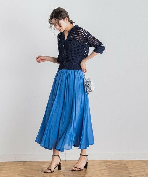 Droite lautreamont / ドロワットロートレアモン ニット・セーター | 襟付きメッシュニット≪手洗い可能≫ | 詳細16