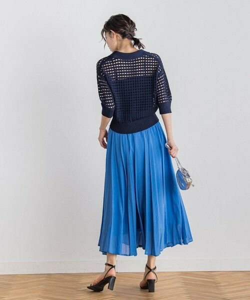 Droite lautreamont / ドロワットロートレアモン ニット・セーター | 襟付きメッシュニット≪手洗い可能≫ | 詳細17