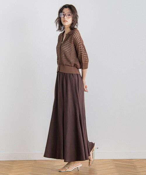 Droite lautreamont / ドロワットロートレアモン ニット・セーター | 襟付きメッシュニット≪手洗い可能≫ | 詳細21