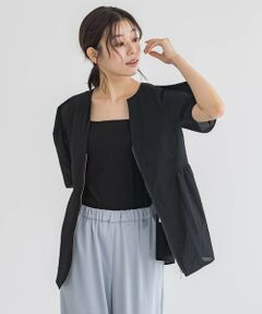 Droite lautreamont / ドロワットロートレアモン シャツ・ブラウス | カラミタンブラーZIPブラウス≪手洗い可能≫