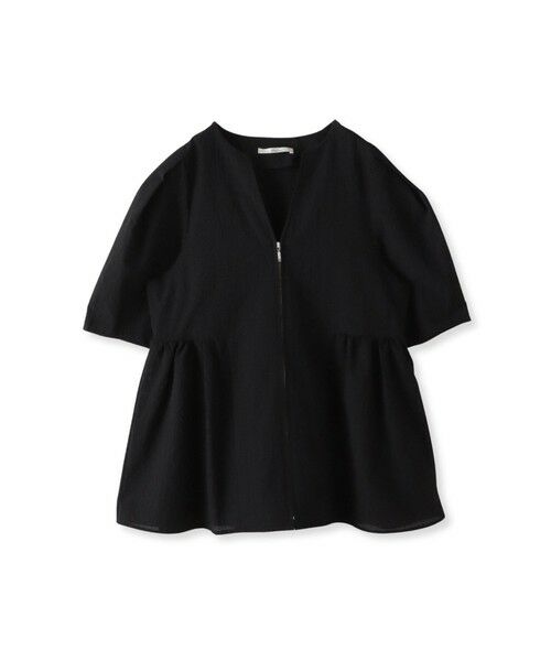 Droite lautreamont / ドロワットロートレアモン シャツ・ブラウス | カラミタンブラーZIPブラウス≪手洗い可能≫ | 詳細18