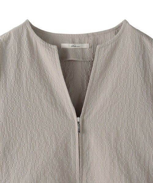 Droite lautreamont / ドロワットロートレアモン シャツ・ブラウス | カラミタンブラーZIPブラウス≪手洗い可能≫ | 詳細27