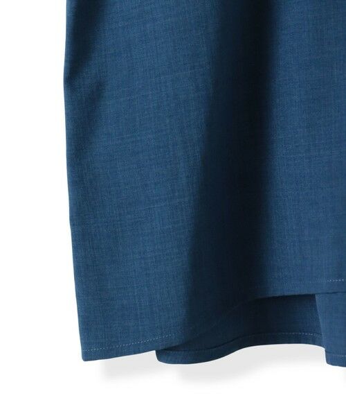 Droite lautreamont / ドロワットロートレアモン シャツ・ブラウス | タンブラーブッチャーキーネックブラウス≪手洗い可能≫ | 詳細13