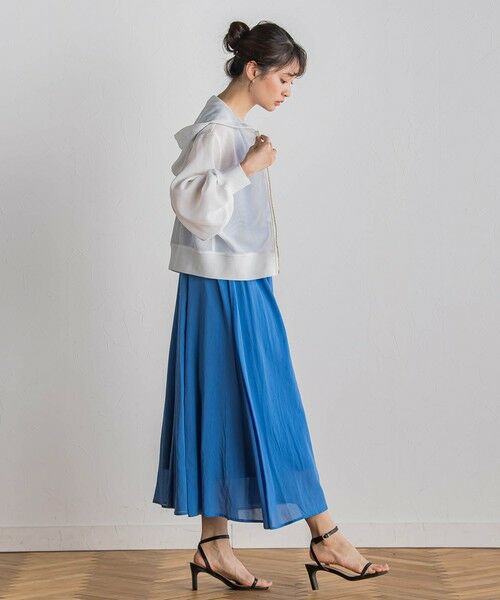 Droite lautreamont / ドロワットロートレアモン シャツ・ブラウス | 変わり織りメッシュパーカー≪手洗い可能≫ | 詳細9