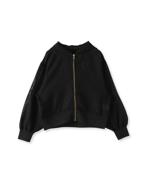 Droite lautreamont / ドロワットロートレアモン シャツ・ブラウス | 変わり織りメッシュパーカー≪手洗い可能≫ | 詳細22