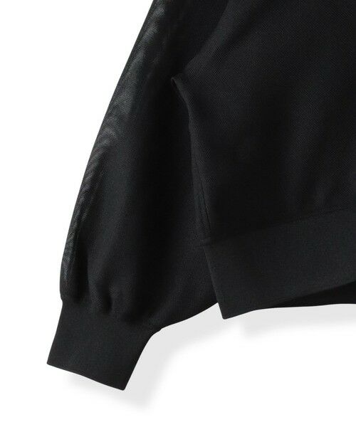 Droite lautreamont / ドロワットロートレアモン シャツ・ブラウス | 変わり織りメッシュパーカー≪手洗い可能≫ | 詳細26
