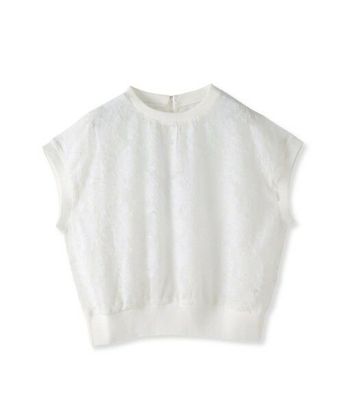 Droite lautreamont / ドロワットロートレアモン シャツ・ブラウス | シアーカットジャガードブラウス≪洗濯機で洗える≫ | 詳細6