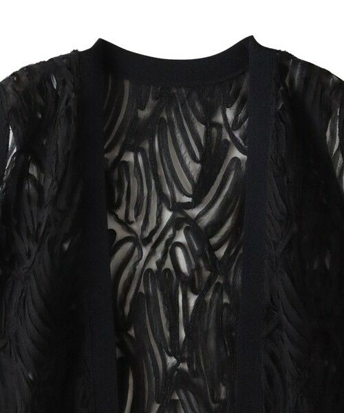 Droite lautreamont / ドロワットロートレアモン ダウンジャケット・ベスト | 刺繍レースジレ≪手洗い可能≫ | 詳細18