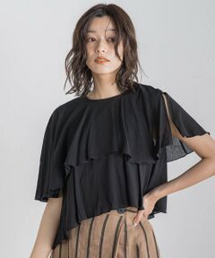 Droite lautreamont / ドロワットロートレアモン シャツ・ブラウス | 【WEB限定】気流染めティアードブラウス≪手洗い可能≫