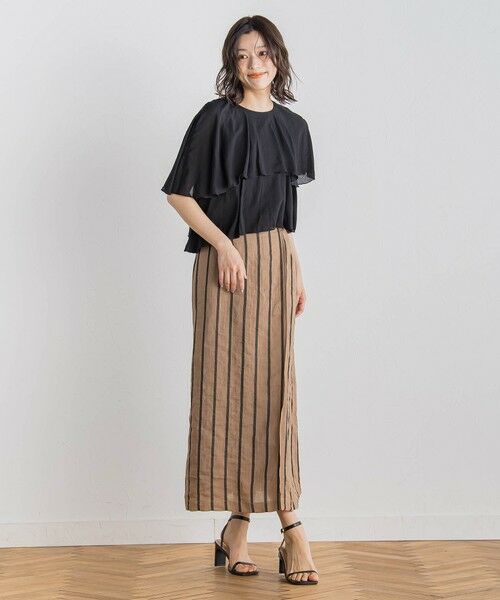 Droite lautreamont / ドロワットロートレアモン シャツ・ブラウス | 【WEB限定】気流染めティアードブラウス≪手洗い可能≫ | 詳細10