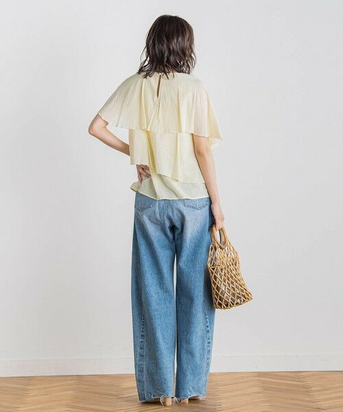 Droite lautreamont / ドロワットロートレアモン シャツ・ブラウス | 【WEB限定】気流染めティアードブラウス≪手洗い可能≫ | 詳細17