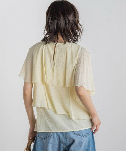 Droite lautreamont / ドロワットロートレアモン シャツ・ブラウス | 【WEB限定】気流染めティアードブラウス≪手洗い可能≫ | 詳細21