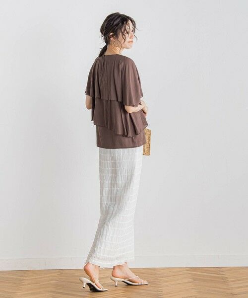 Droite lautreamont / ドロワットロートレアモン シャツ・ブラウス | 【WEB限定】気流染めティアードブラウス≪手洗い可能≫ | 詳細25