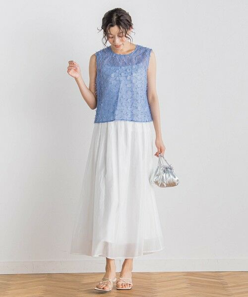 Droite lautreamont / ドロワットロートレアモン シャツ・ブラウス | リボンカットジャガードブラウス≪手洗い可能≫ | 詳細18