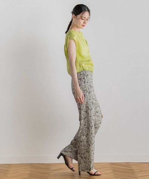 Droite lautreamont / ドロワットロートレアモン シャツ・ブラウス | リネンドロストノースリブラウス≪手洗い可能≫ | 詳細15