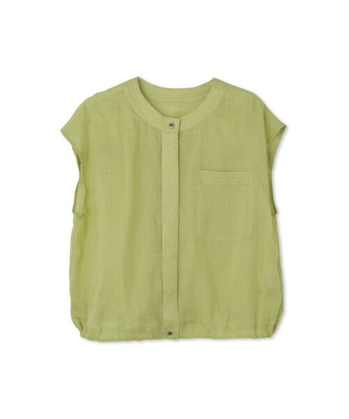 Droite lautreamont / ドロワットロートレアモン シャツ・ブラウス | リネンドロストノースリブラウス≪手洗い可能≫ | 詳細17