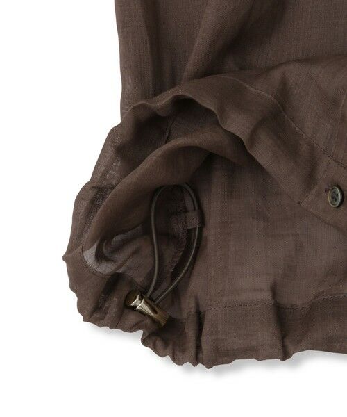 Droite lautreamont / ドロワットロートレアモン シャツ・ブラウス | リネンドロストノースリブラウス≪手洗い可能≫ | 詳細30
