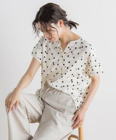 Droite LAUTREAMONTドロワットロートレアモン リネンシャツ 麻