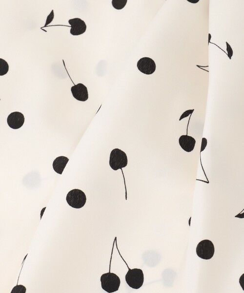 Droite lautreamont / ドロワットロートレアモン シャツ・ブラウス | サクランボドットプリントブラウス≪手洗い可能≫ | 詳細8